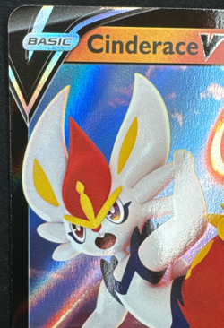 CINDERACE V 043/264 NM ULTRA RARE FUSION STRIKE POKEMON 2021 - Image 4