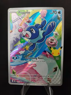 First Partner Illustration Collections Rowlet, Litten, Popplio Pokemon NM/NM/MP - Image 2