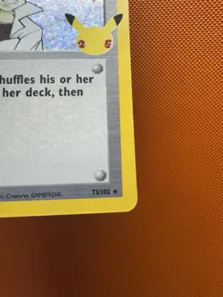 Imposter Professor Oak 73/102 - HOLO BLEED - Pokemon Celebrations - NM 1559 - Image 5