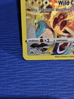 Pokemon Pikachu 160/159 Crown Zenith Secret Rare Full Art Holo NM/M - Image 4