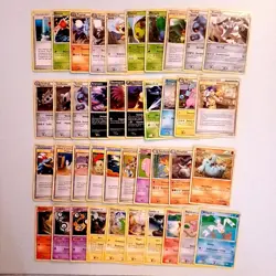 40x Pokemon Karten Sammlung gemischt div. Set TCG non Holo /E28 - Image 2