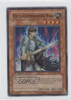 Field-Commander Rahz 1st Ed. YuGiOh Phantom Darkness #PTDN-EN030 2008 - Image 1