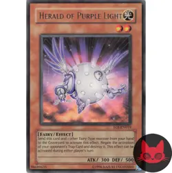 Yugioh Herald of Purple Light EOJ-EN019 Rare NM - Image 1