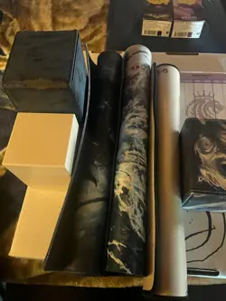 Flesh and Blood TCG mix lot + Deck Boxes + Dragon Shield sleeves - Image 1
