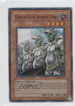 SR - Goblin Elite Attack Force 1st Ed. YuGiOh Cybernetic Revolution #CRV-EN020 - Image 1