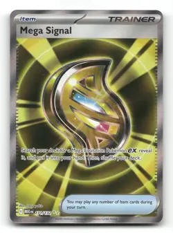 Mega Signal 171/132 - Mega Evolution - Pokemon Card NM/M - Image 1