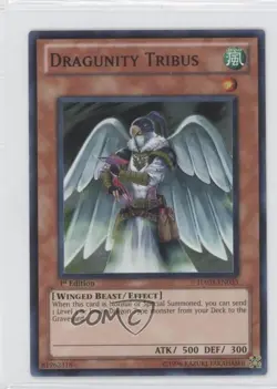 Dragunity Tribus 1st Ed. YuGiOh Hidden Arsenal 3 #HA03-EN033 2010 - Image 1
