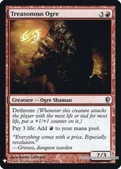 Treasonous Ogre [LIST - 36] - NM [Foil] TCG MTG - Image 1