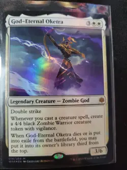 Magic the Gathering MtG Foil God-Eternal Oketra - Image 1