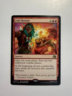 Full Throttle 127 MTG Aetherdrift - Image 1