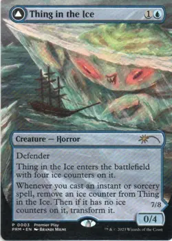 MTG: Pro Tour Promos: Thing in the Ice: Lightly Played Condition - Image 1