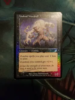 Undead Warchief FOIL Magic The Gathering MTG Card - SCO - Cheap Discounts! - Image 1