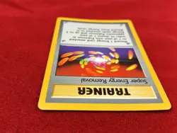 1999 Pokemon Trainer Super Energy Removal 79/102 Base Set LP - Image 3