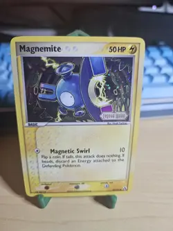 Pokemon TCG Magnemite 59/92 EX Legend Maker Stamped Reverse Holo - Image 1