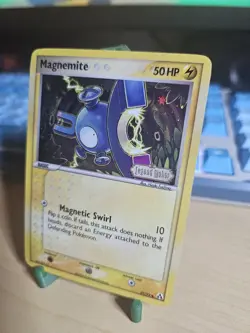Pokemon TCG Magnemite 59/92 EX Legend Maker Stamped Reverse Holo - Image 2