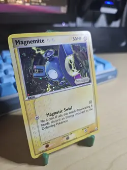 Pokemon TCG Magnemite 59/92 EX Legend Maker Stamped Reverse Holo - Image 3