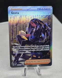 2023 Pokemon Obsidian Flames GEETA 226/197 Special Illustration Rare - Image 1