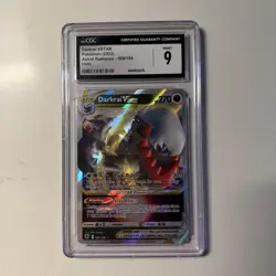 Two CGC Graded 9 Holo Pokemon slabs; Maushold Ex 155/182 & Darkrai VSTAR 099/189 - Image 4