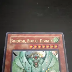 Yugioh 2006 Simorgh, Bird Of Divinity UR 1st Ed. SD8-EN001 Near Mint - Image 5