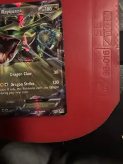 🔥2015 Rayquaza EX XY73 Promo Holo Pokemon Card LP🔥 - Image 4