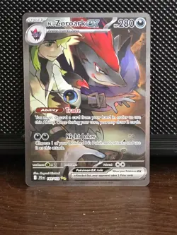 POKEMON - JOURNEY TOGETHER | N’s Zoroark Ex SIR (185/159) ***FREE SHIPPING*** - Image 1