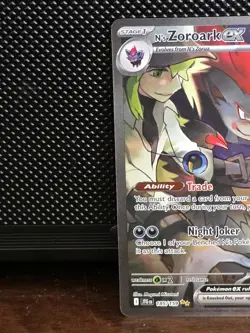 POKEMON - JOURNEY TOGETHER | N’s Zoroark Ex SIR (185/159) ***FREE SHIPPING*** - Image 4