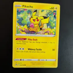 PIKACHU 052/196 POKEMON CARD (LOST ORIGIN SET) - Image 3