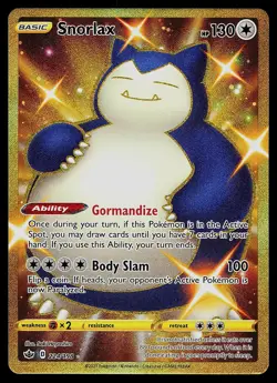 Pokemon Card - Snorlax Chilling Reign 224/198 Secret Rare 2021 - Image 1