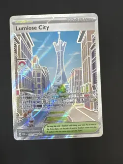 Pokemon TCG Perfect Order #111/088 Lumiose City Ultra Rare - Image 1
