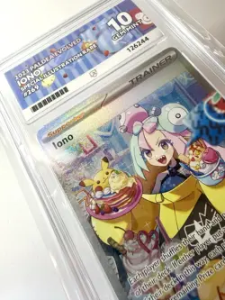 ACE 10 Iono 269/193 Paldea Evolved Special Illustration Rare Pokemon Full Art - Image 2