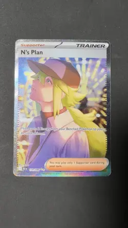 Pokemon TCG N's Plan 170/086 Black Bolt Special Illustration Rare - Image 1