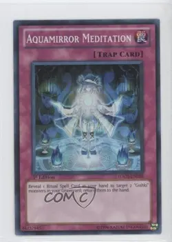 SR - Aquamirror Meditation 1st Ed. YuGiOh Hidden Arsenal 5: Steelswarm Invasion - Image 1