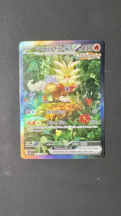 Gouging Fire ex 204/162 Special Illustration Rare Temporal Forces Pokemon - QTY - Image 1