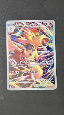 Ethans Typhlosion Illustration Rare Sv10: Destined Rivals 190/182 Pokemon TCG - Image 1