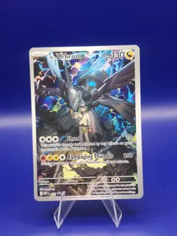Pokemon N's Zekrom Full Art Holo Promo Card MEP031 - Image 1