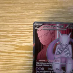 Pokemon Team Rocket's Mewtwo ex Sv10 Destined Rivals 213/182 Ultra Rare Holo 28… - Image 2