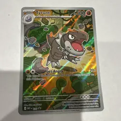 Pokemon TCG Tyrunt Stage 1 Holo Stamped MEP 070 100 HP Dinosaur 2026 English - Image 1