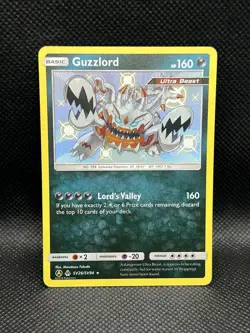 Guzzlord SV26/SV94 HOLO RARE Hidden Fates SHINY VAULT Pokemon English NEAR MINT - Image 1