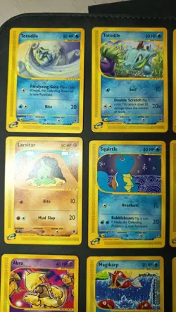 Lotto 14 Carte Pokemon Vintage Expedition Eng No Charizard Bulbasaur Squirtle - Image 2