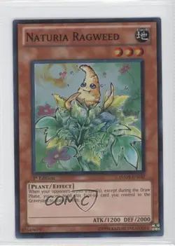 Naturia Ragweed 1st Ed. YuGiOh Hidden Arsenal 4: Trishula's Triumph #HA04-EN050 - Image 1