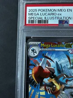 PSA 10 Mega Lucario ex 179/132 Pokemon Mega Evolutions Graded Card - Image 2