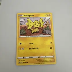 098/264 Helioptile Common Pokemon TCG/CGC Sword & Shield Fusion Strike 2021 MINT - Image 1