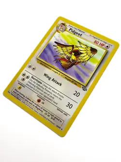 Pokemon TCG Pidgeot 24/64 Jungle Rare Non Holo WOTC Vintage 1999 MP - Image 2