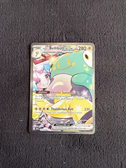 Pokemon Iono's Bellibolt ex 183/159 Journey Together Special Illustration Rare … - Image 1