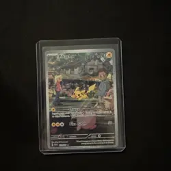 Pikachu 151 Full Art NM/Mint Pokemon Card Scarlet & Violet - Image 3