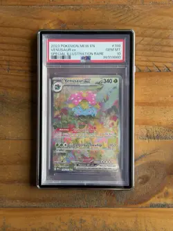 Pokemon TCG Venusaur EX Scarlet & Violet 151 198/165 - PSA 10 - Image 1