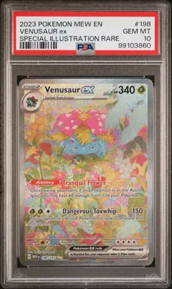 Pokemon TCG Venusaur EX Scarlet & Violet 151 198/165 - PSA 10 - Image 2