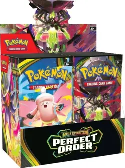 Pokemon Mega Evolution Perfect Order Booster Box Sealed - Image 1