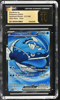 💎🔥GOLD Pristine 10 Dondozo Ex 211 LOW POP Ultra Rare PSA 10 CGC 211 Pokemon 💎 - Image 1