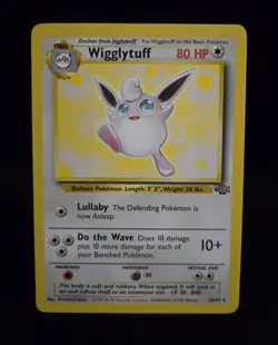 Pokemon TCG - WIGGLYTUFF - 32/64 - RARE - UNLIMITED - JUNGLE 1999 - WOTC - LP/NM - Image 1